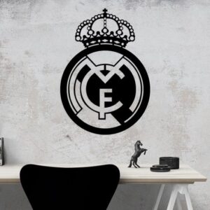 لوحة جدارية فنية لفريق ريال مدريد